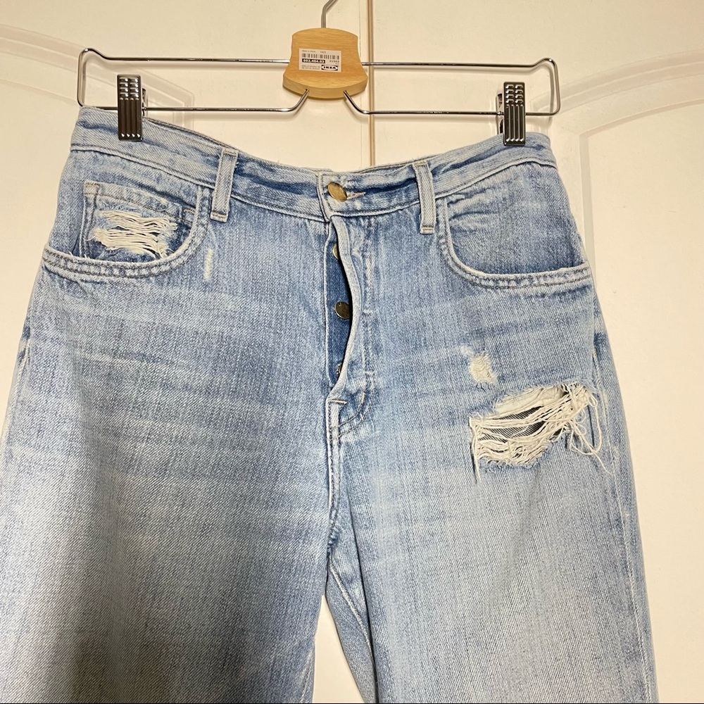 J Brand Ivy High Rise Crop Straight Arcane Jeans size 25 - Picture 5 of 9